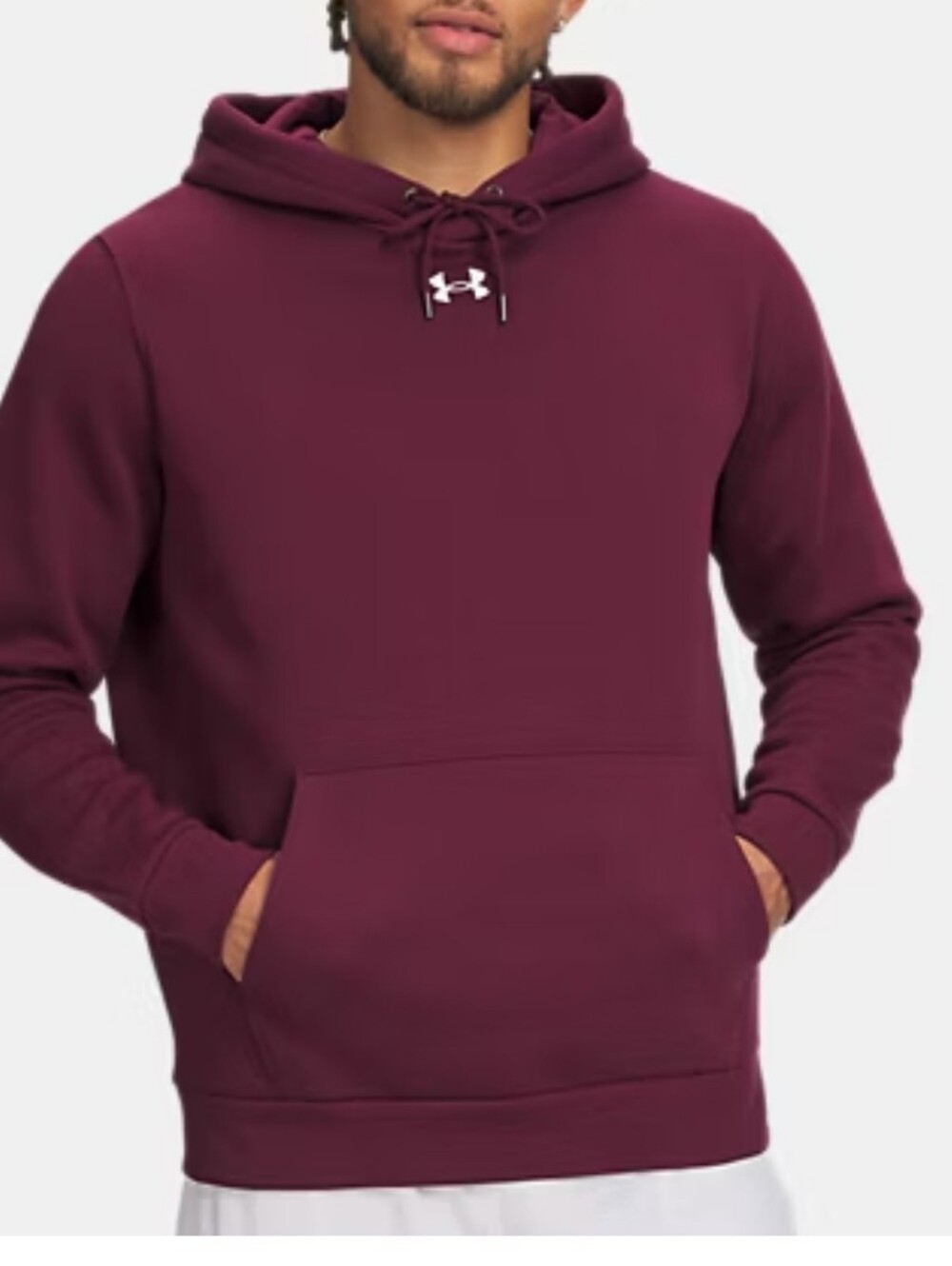 Under Armour Men's Maroon Pullover Hoodie 3XL